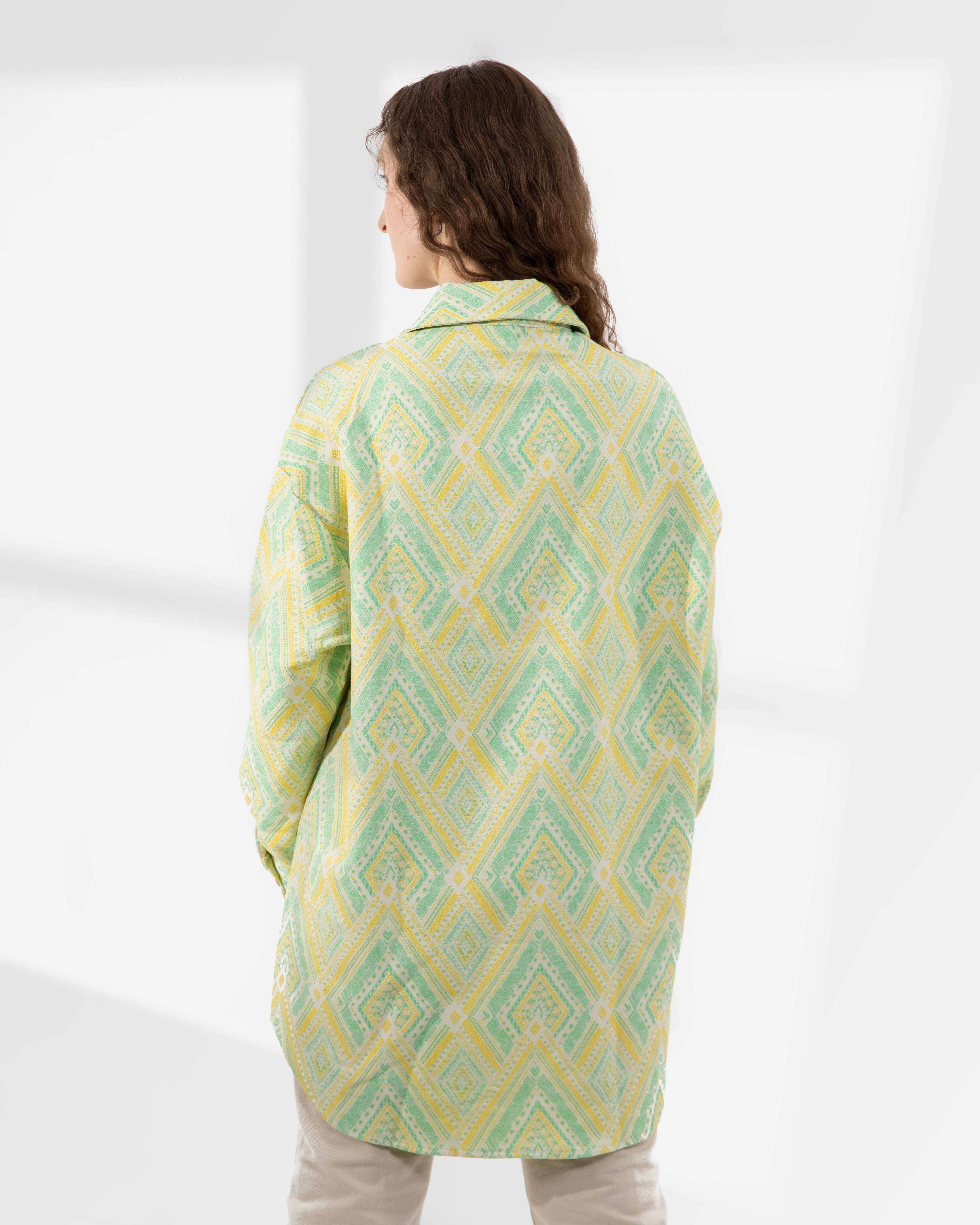 Long-Sleeve Pattern Shirt
